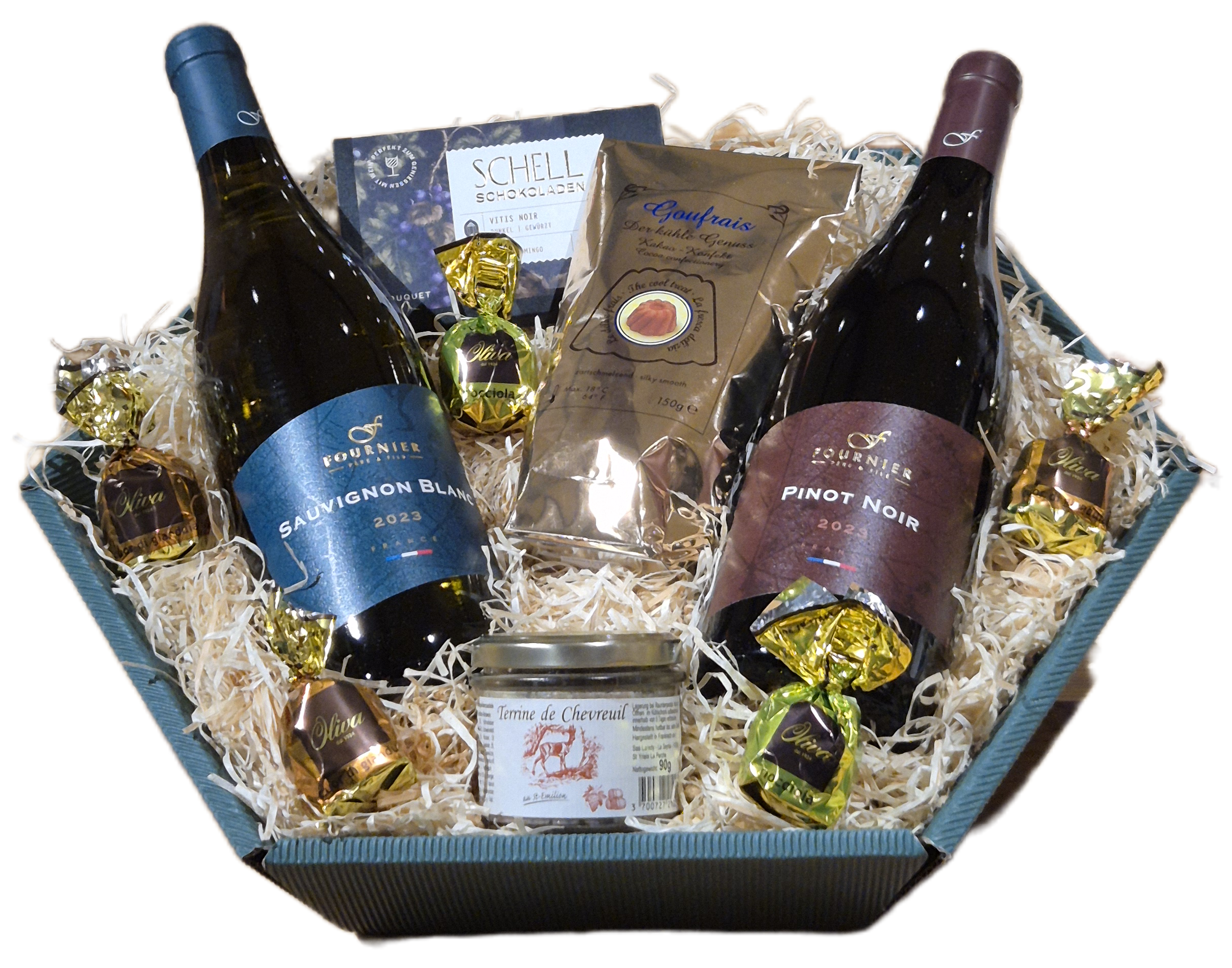 Präsent: Frankreich zum Anstoßen