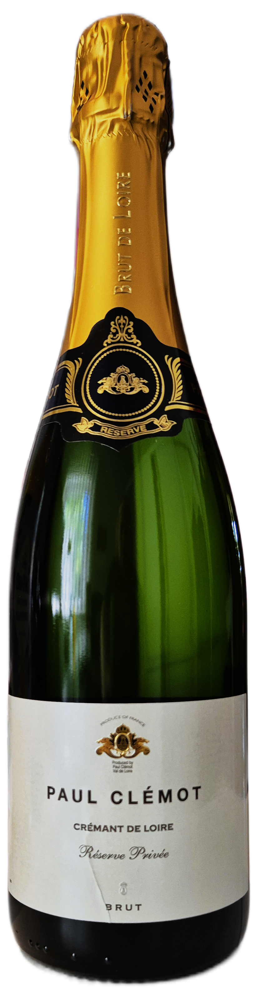 Cremant Reserve Privée Brut, Paul Clemont, Loire