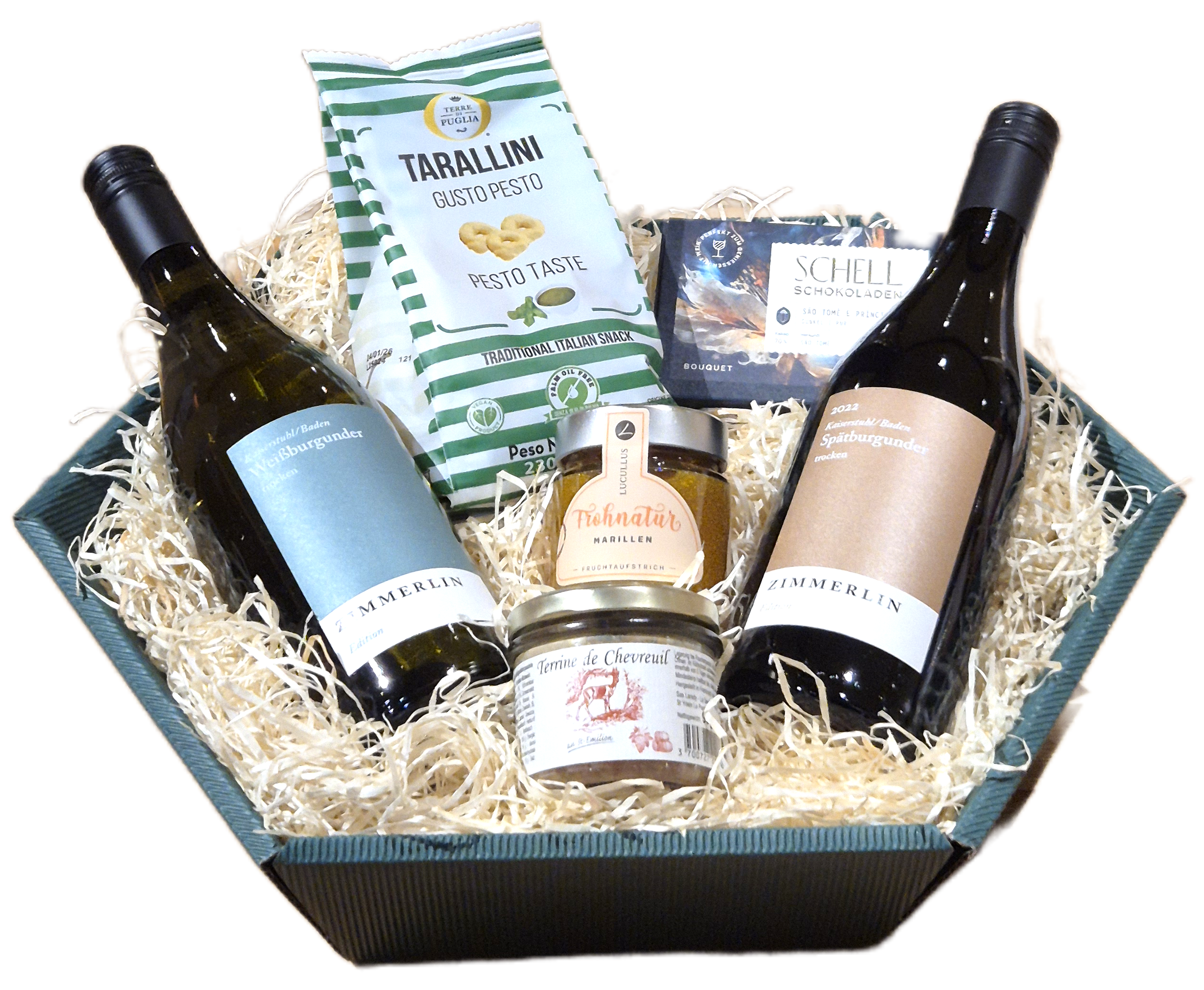 Präsent: Feine Tropfen aus Baden