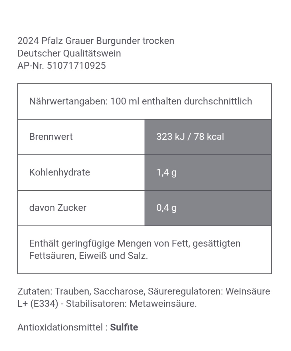 Spätburgunder 2023 DQ trocken, Kaiserstuhl, Baden, Weingut Zimmerlin