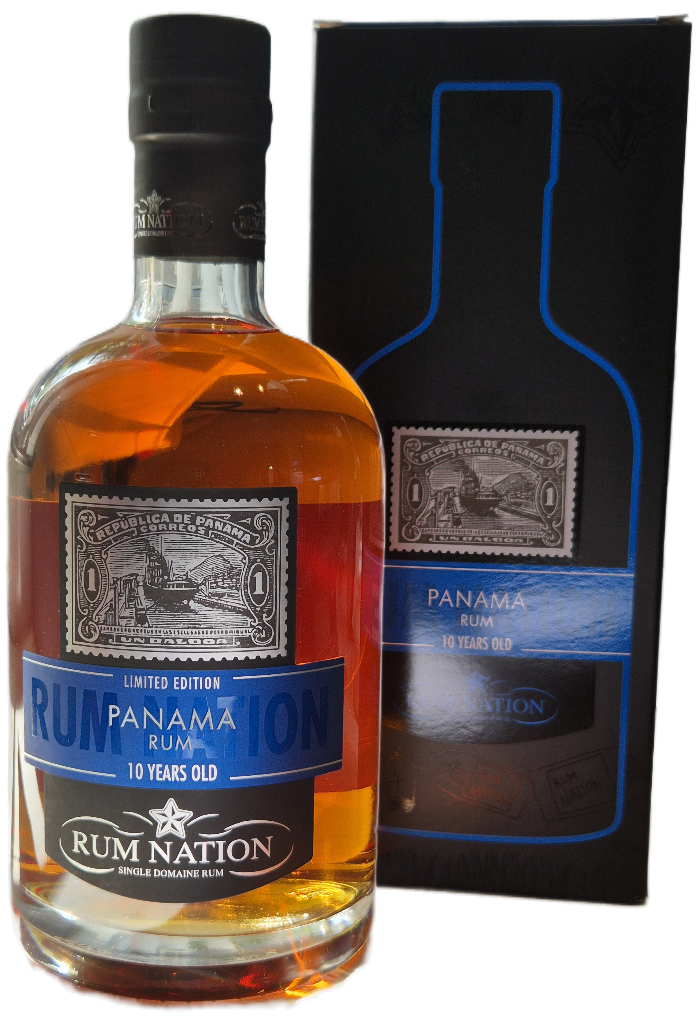 Panama 10 YO Rum 40% Vol., Rum Nation