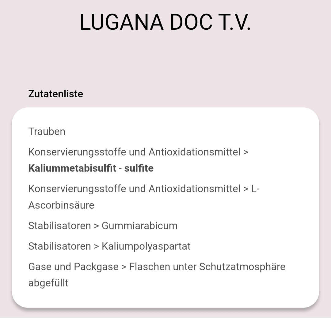 Lugana DOC, Casina Albarone, Italien