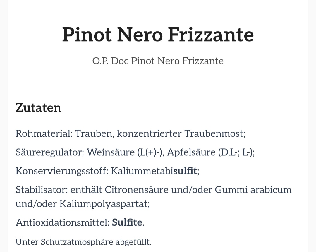 Frizzante Rosato - Pinot Nero Sansauluto DOC, Oltrepo Pavese, Italien