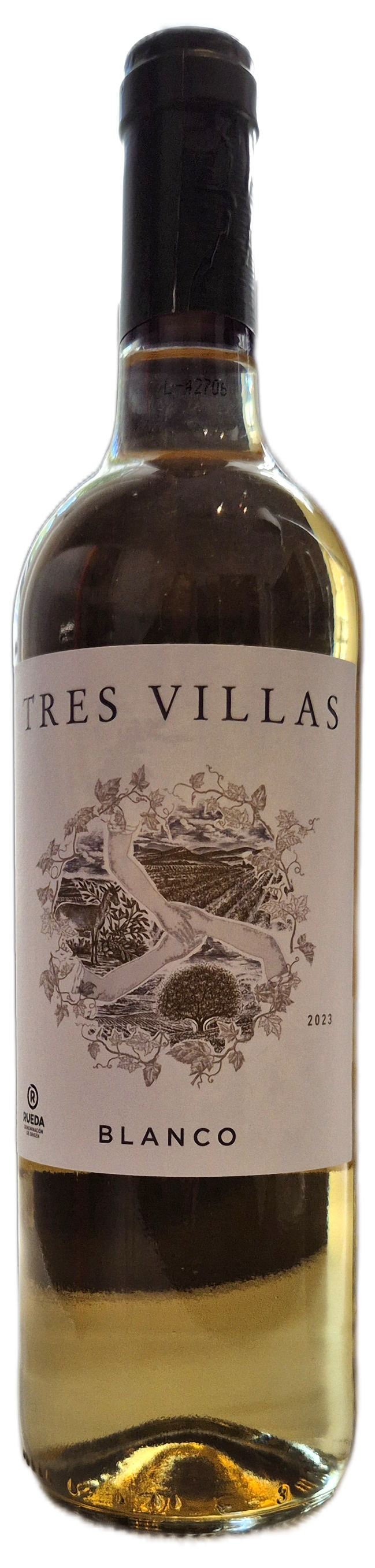 Tres Villages Blanco, Bodegas Alconde,  Rueda