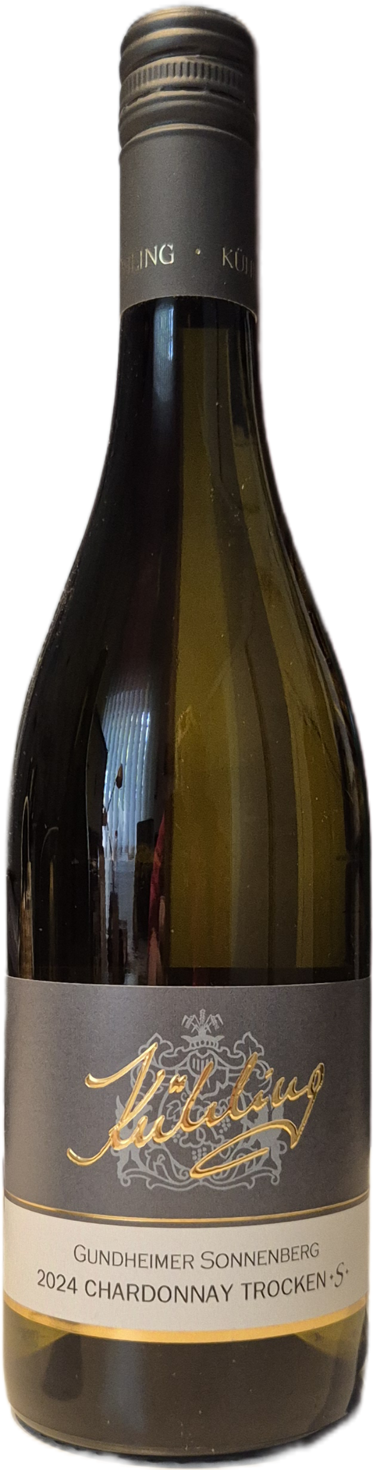 Chardonnay S  DQ trocken, Gundheimer Sonnenberg, Weingut Kühling, Rheinhessen 