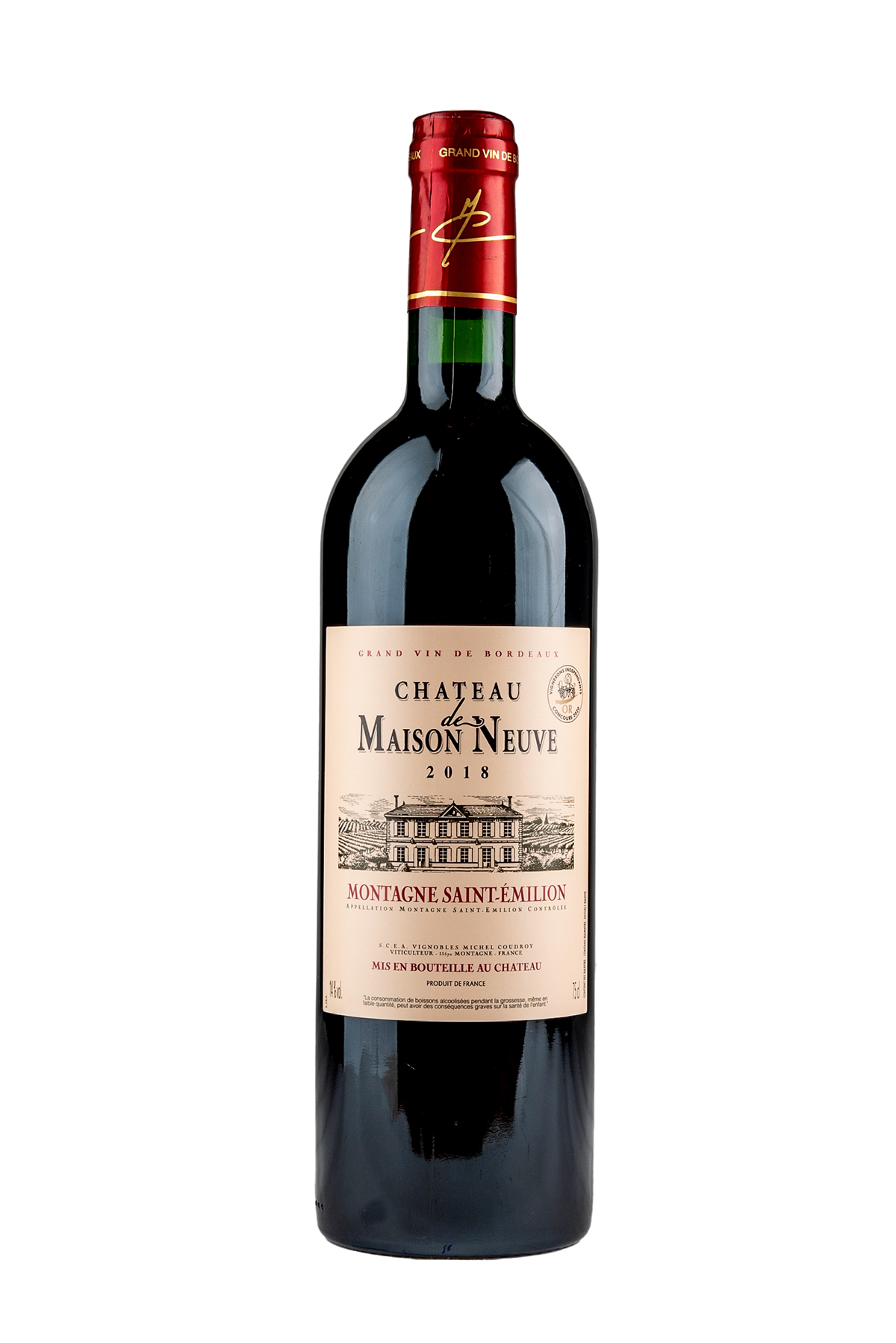 Montagne Saint-Emilion AC, Chateau de Maison Neuve - Michel Coudroy