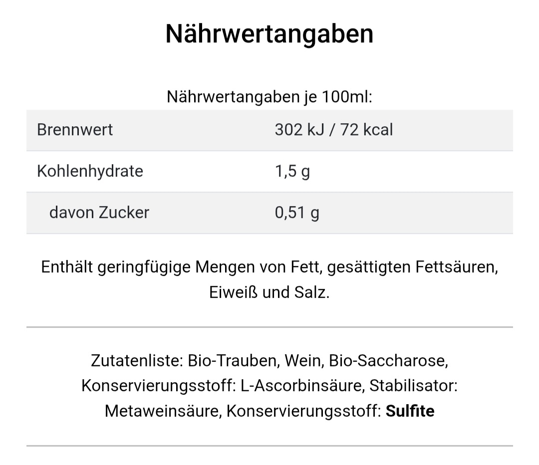 Sauvignon Blanc DQ trocken, Westhofener Rotenstein, Weingut Kühling, Rheinhessen