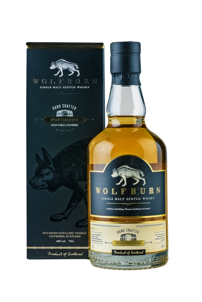 Wolfburn Northland 46% Vol. Single Malt Scotch Whisky, in Geschenkverpackung