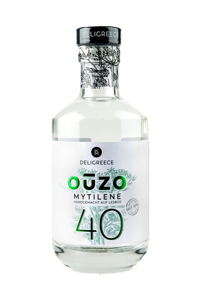 Ouzo Mytilene 40% Vol., 200ml