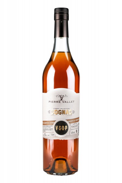 Pierre Vallet Cognac VSOP ACC 40% Vol., Frankreich